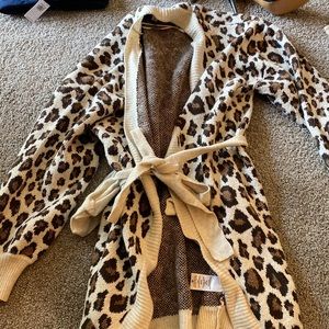 Super soft cheetah sweater